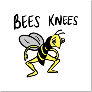 bees knees Posters and Art